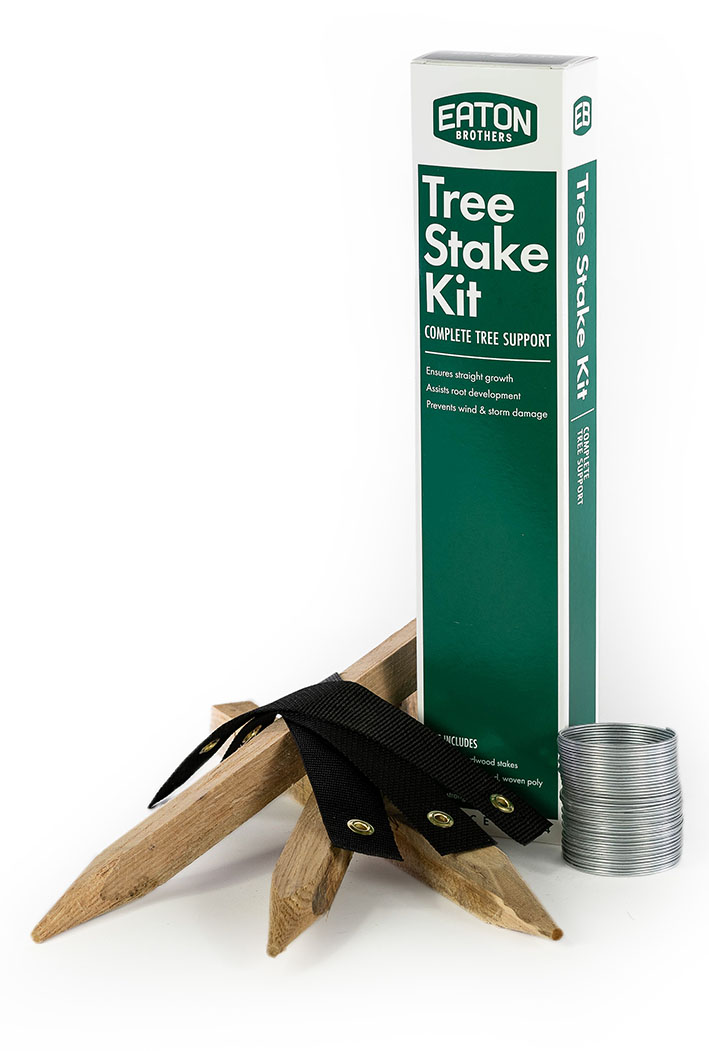 Tree Stake Kit | Wooden Tree Stakes | Tree Stake Ties | Best Tree Stake Kit