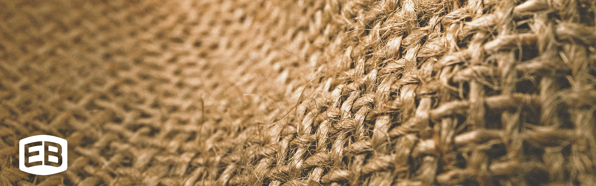 Jute twine, sackcloth fabric in close-up-246970