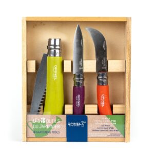 Opinel Garden Knife Trio | Opinel Garden Knife Set | Garden Knife Set | Eaton Brothers