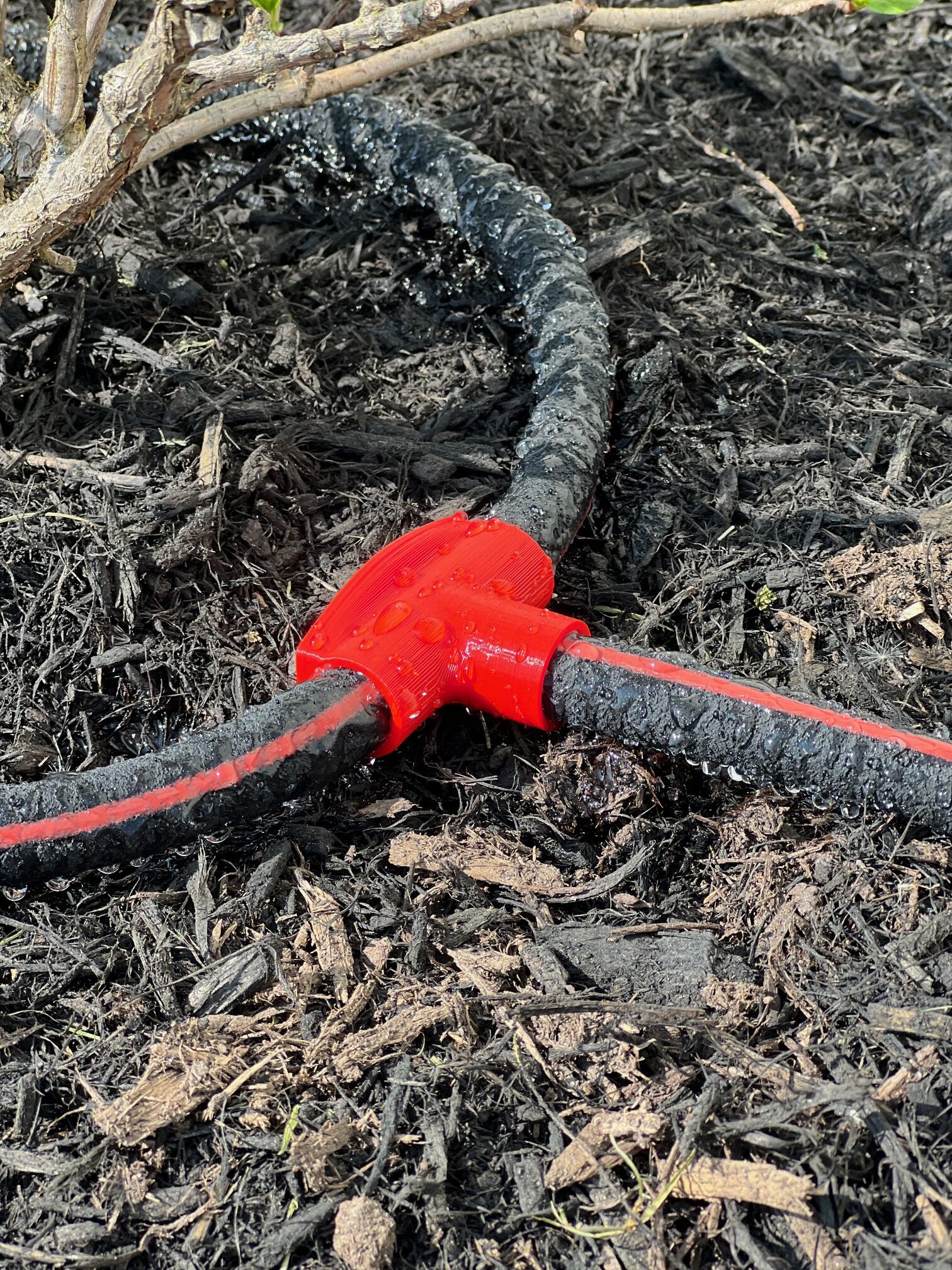 Soaker Hose Tee | 1 2 Soaker Hose Fittings | 1 2 Inch Soaker Hose Fittings | Bulk Soaker Hose and Fittings | Garden Soaker Hose Fittings