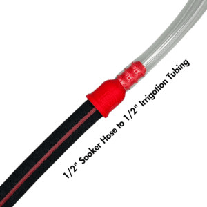Soaker to 1/2 Irrigation Tubing | 1 2 Soaker Hose Fittings | 1 2 Inch Soaker Hose Fittings | Bulk Soaker Hose and Fittings | Garden Soaker Hose